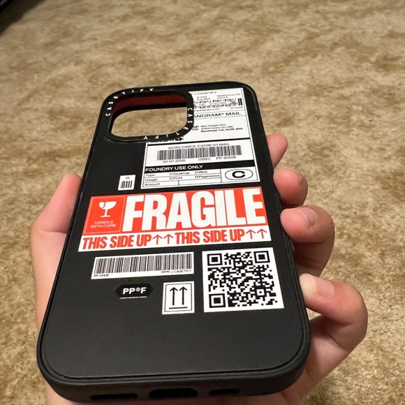 CASETiFY Impact Case for iPhone 13 Pro - Pangram PP-0008 - Matte Black - Picture 4 of 5